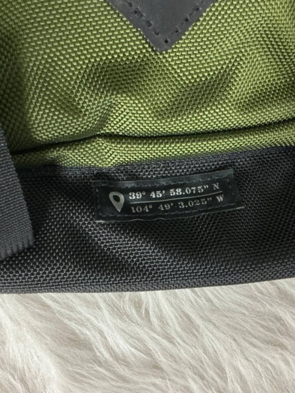 Gobi Green Black Webbing Getaway Commuting Camping Backpack